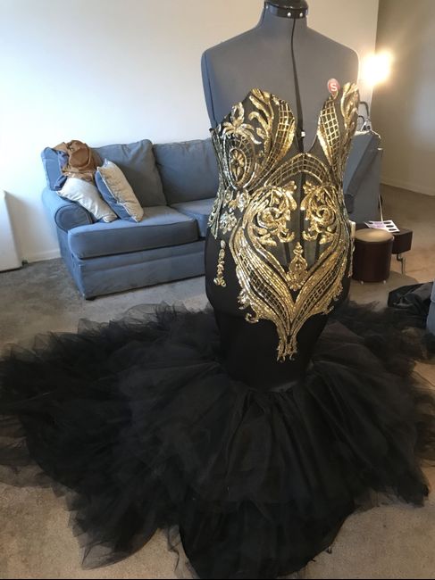 Finally finish my dress - 1