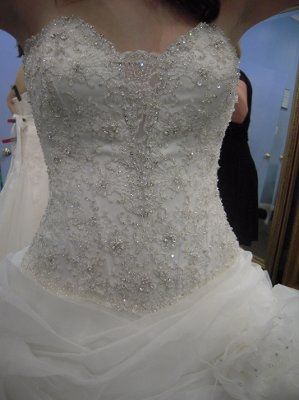 What makes a girl smile again? Dress and Rings:)