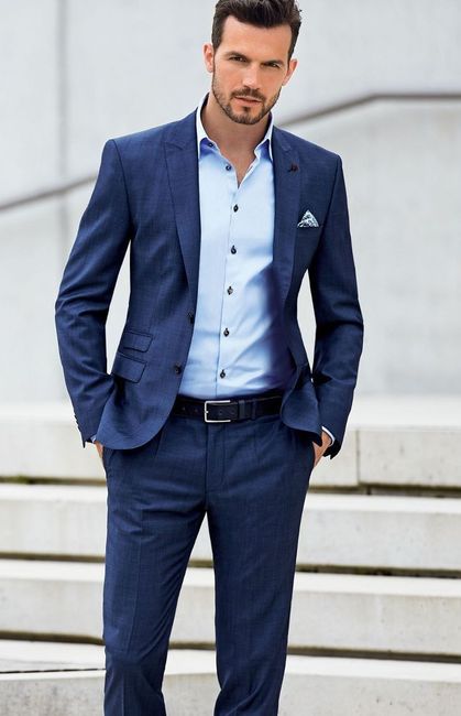 Grooms attire for husky naturalist