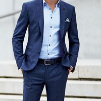 Grooms attire for husky naturalist