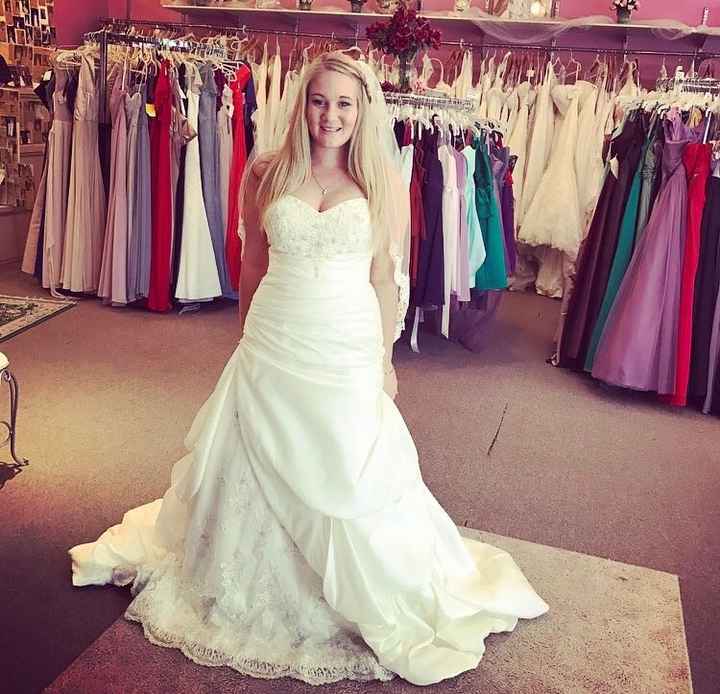 I said yes to the dress!