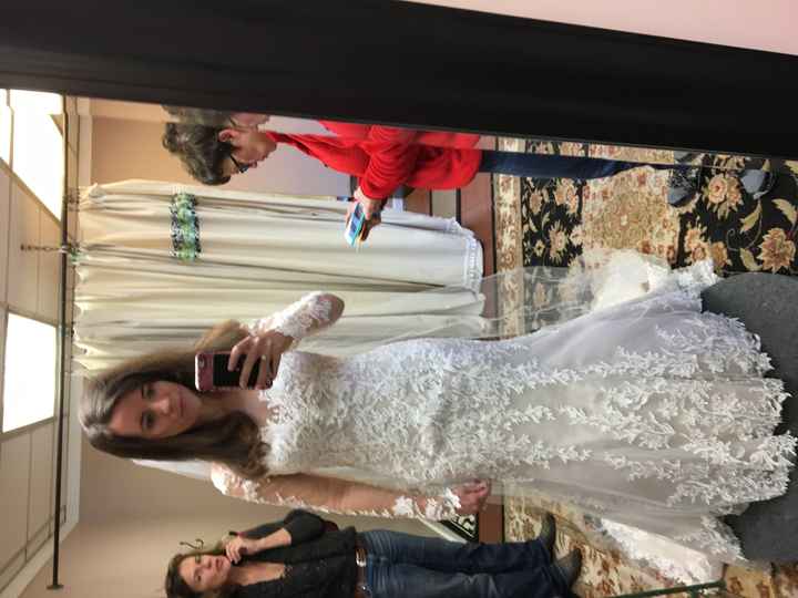Colored wedding dress, anyone?