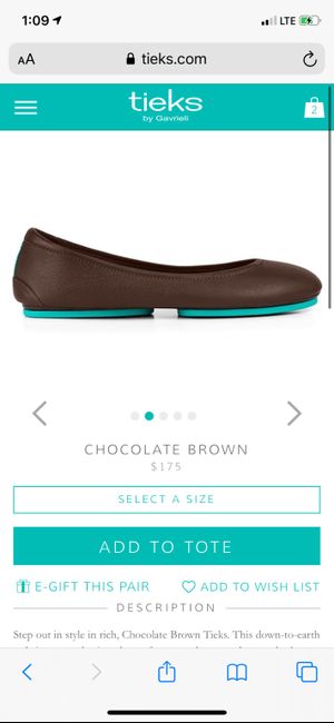 Which color Tieks?? 2