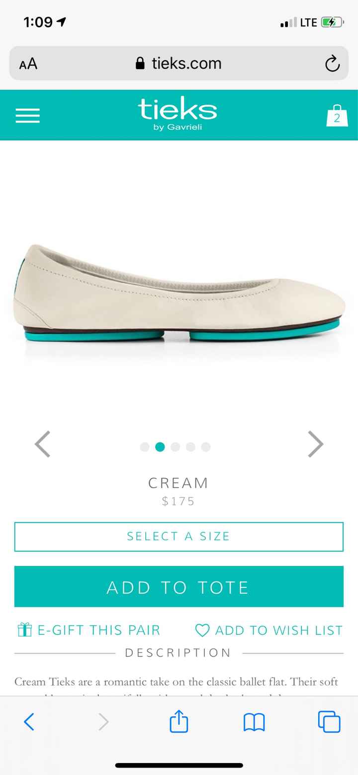 Which color Tieks?? - 1