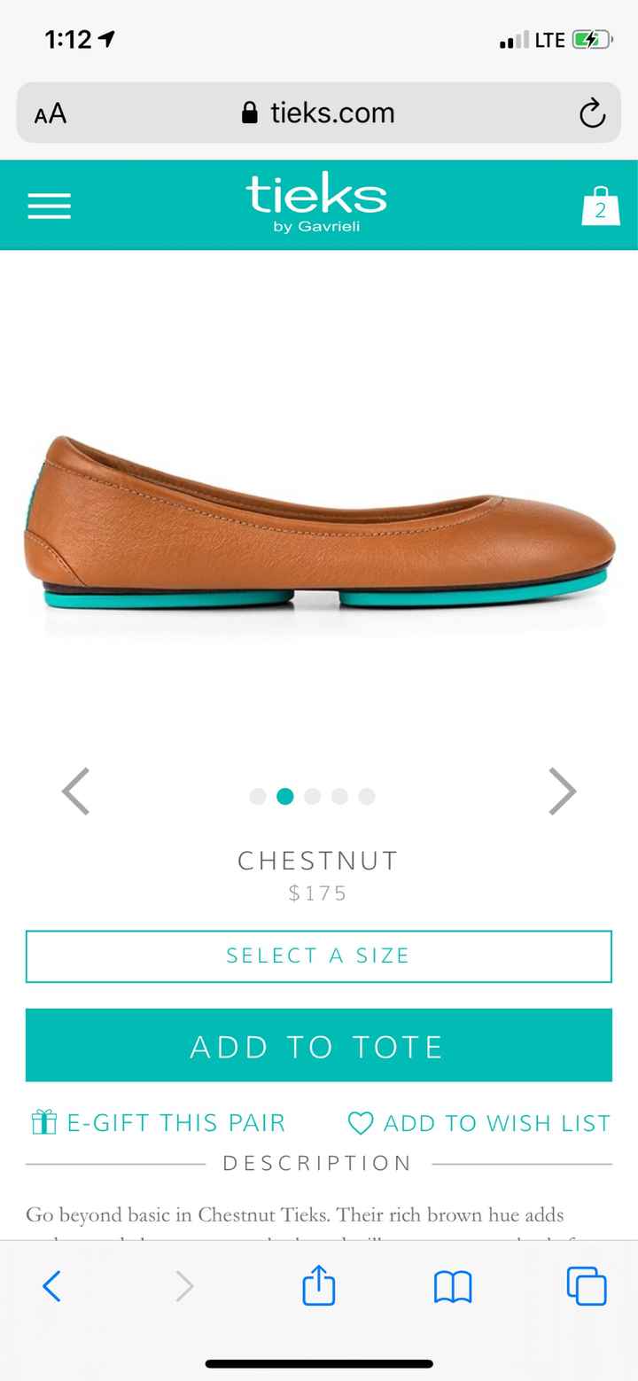 Which color Tieks?? - 3