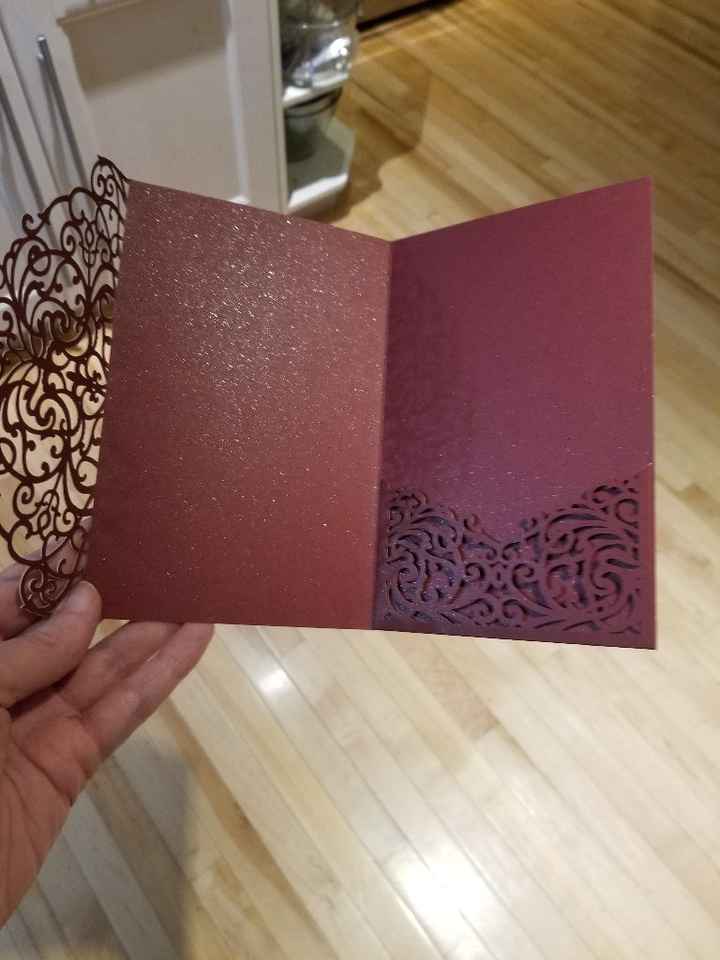 Where are your invitations from. - 2