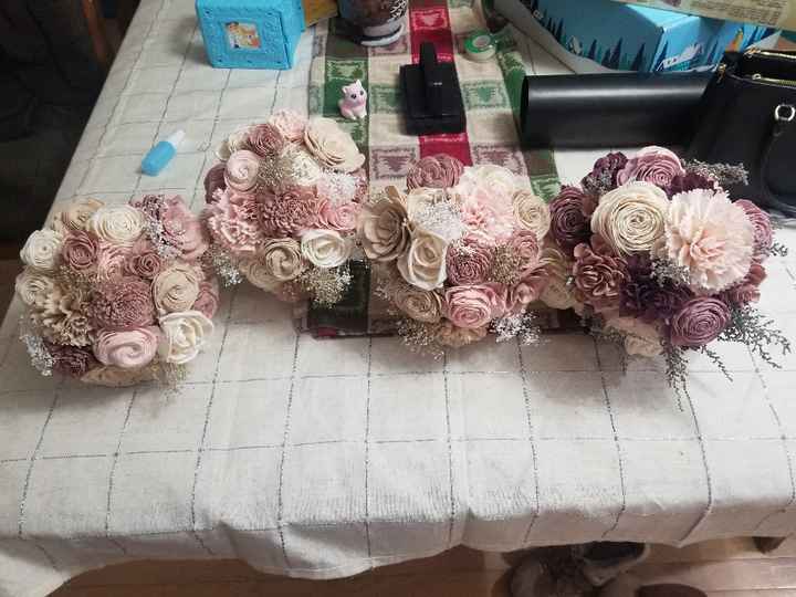 Flowers (wooden) - 1