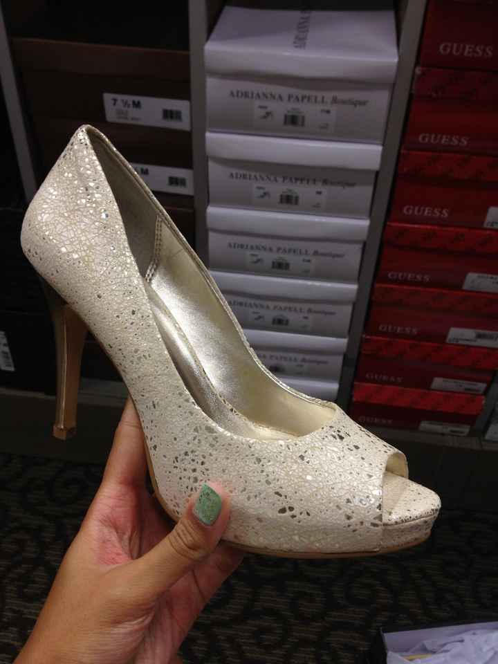 Went shoe shopping today.