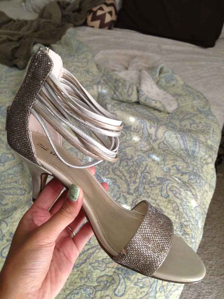 Went shoe shopping today.