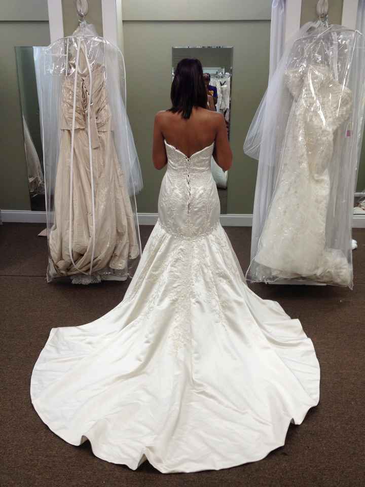Not sure if I am 100% in love my dress....