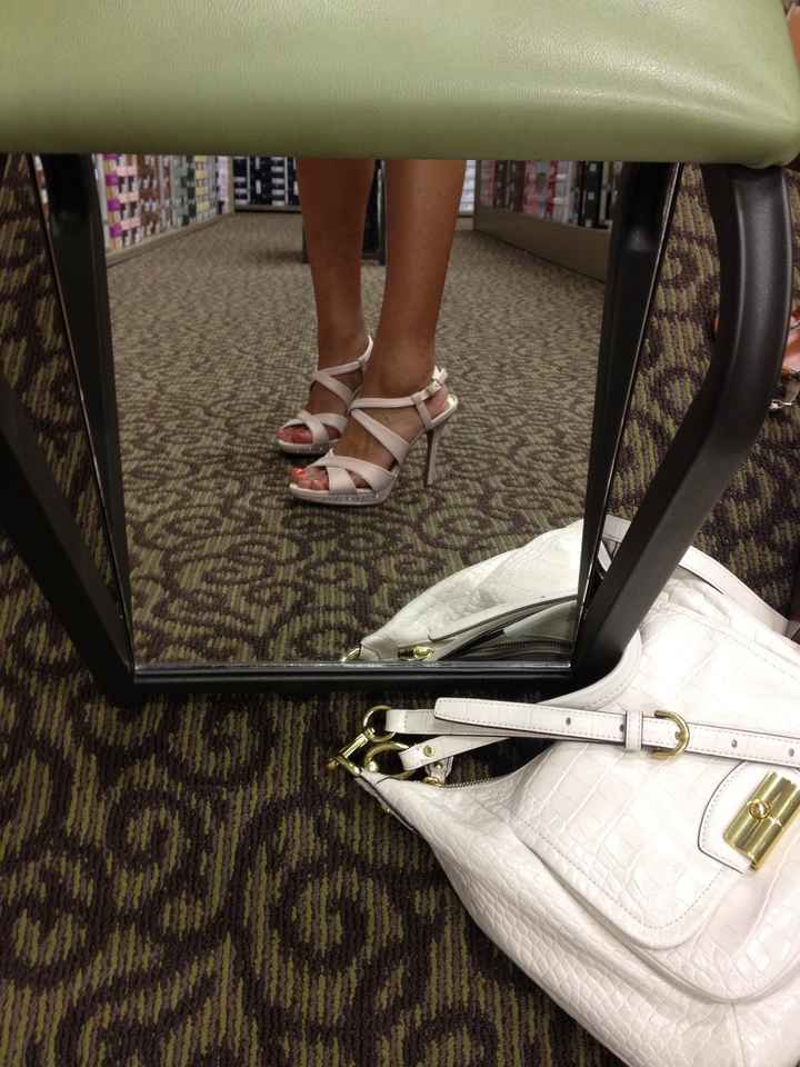 Went shoe shopping today.