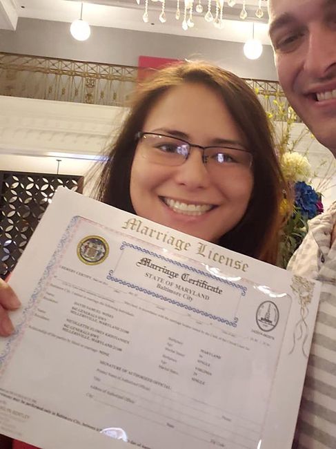 Marriage License!