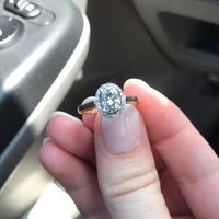 Moissanite rings