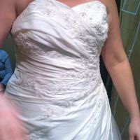 HELP! Worried bridal store is lying. Have you seen this dress?? (Pics)