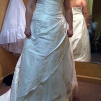 HELP! Worried bridal store is lying. Have you seen this dress?? (Pics)