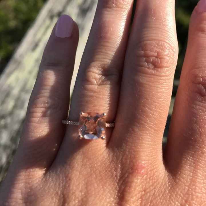 Moissanite rings