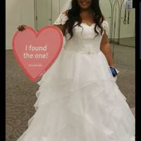 Short/petite bride, please show me your dress - 1
