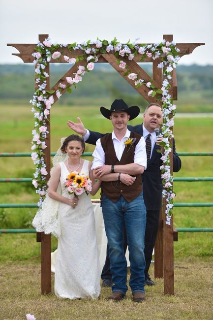 Now Mr. and Mrs. Jackson!