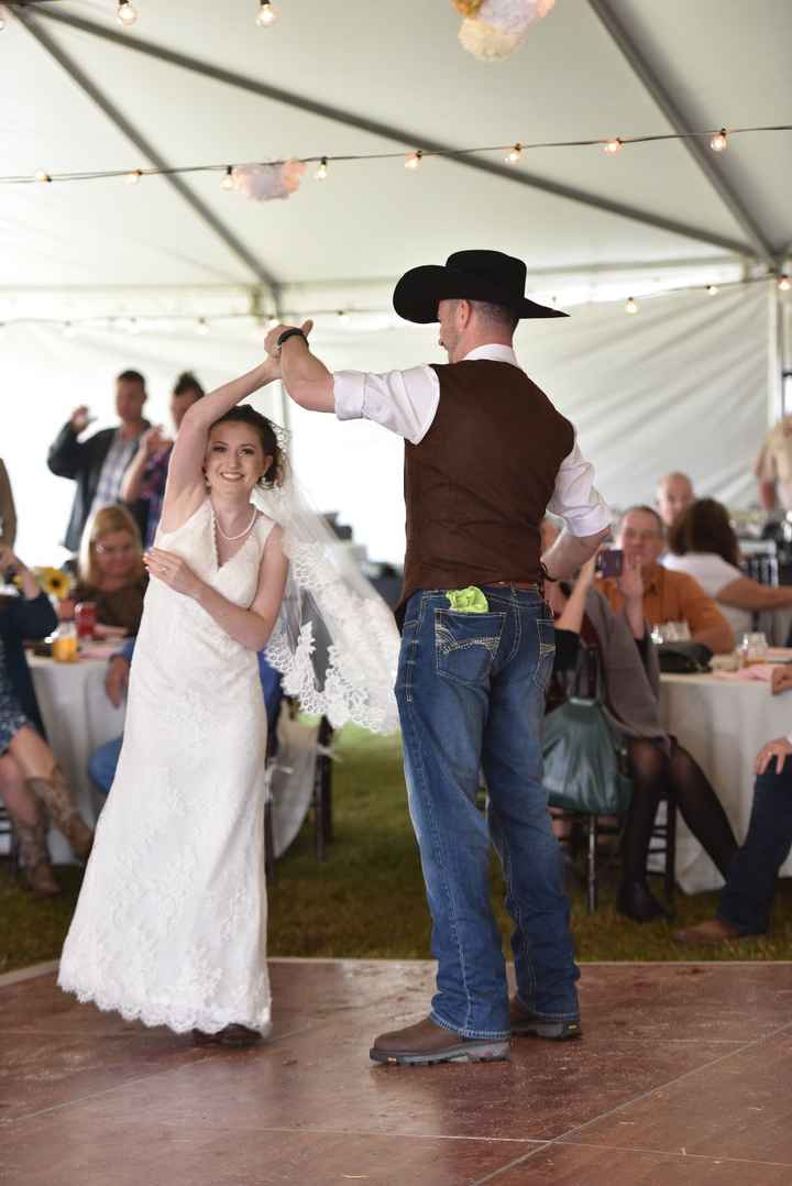 Our first dance