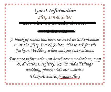 Guest Info