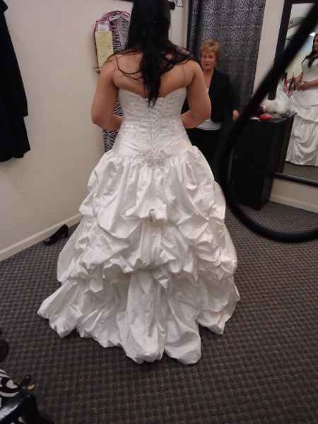 Dress fitting Pics! (and the new hair color too)
