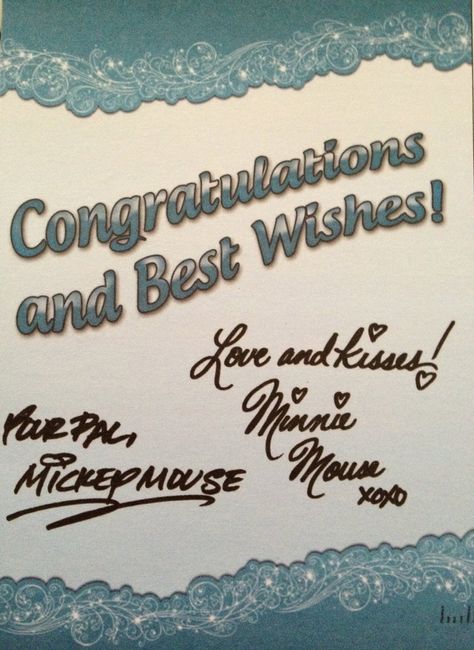 Well Wishes From.......