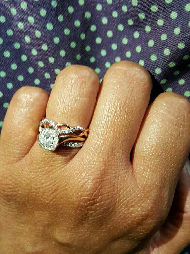 Lets see those beautiful engagement rings