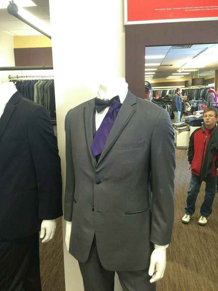 Grey suits!