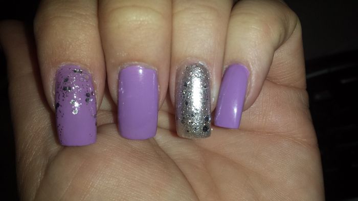 wedding day manicure color