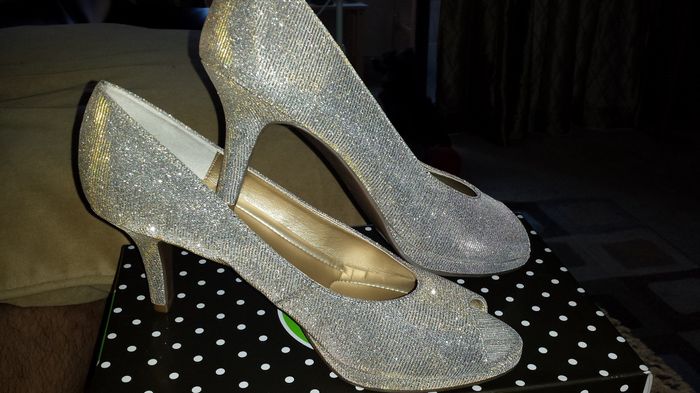 Let me see your wedding shoes
