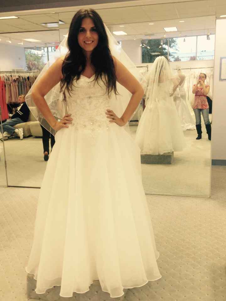 Final fitting! Only 20 days to go!  *Picture Included*