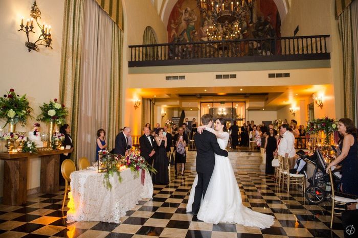 ballroom and first dance