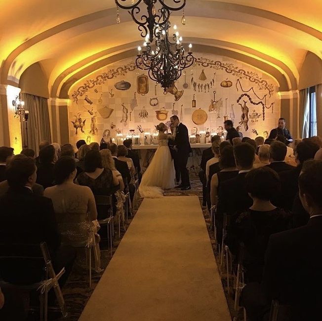 Can we have a chuppah in this space?