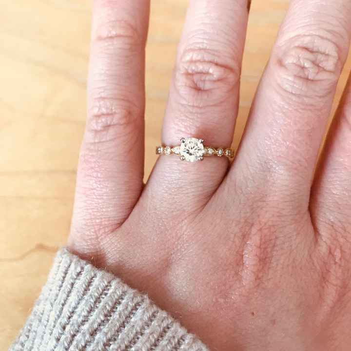 Obsessed with my ring!! :) 