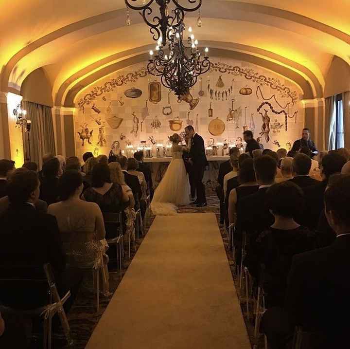 Can we have a chuppah in this space?