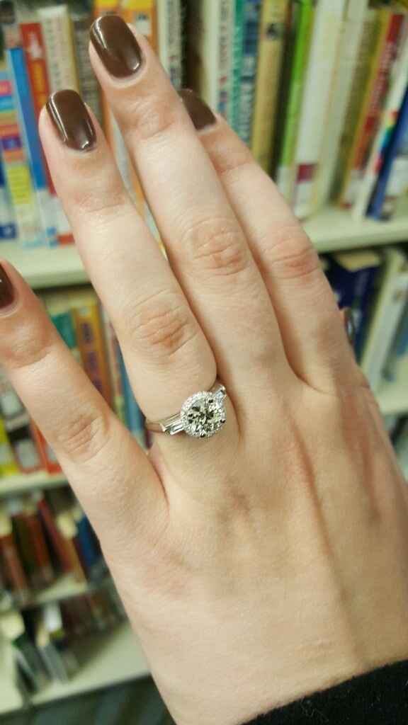 Let's see your engagement rings