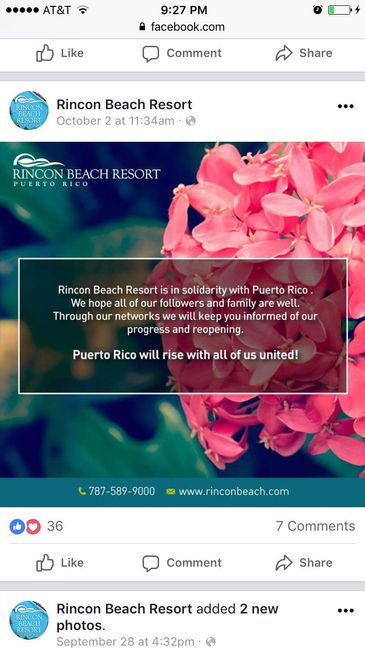 Upcoming Puerto Rico wedding