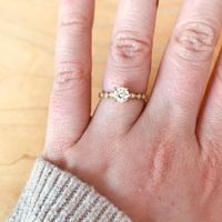 Obsessed with my ring!! :) 