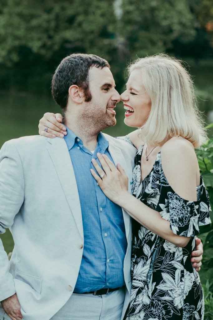 False Lashes for the Engagement Photos? - 1