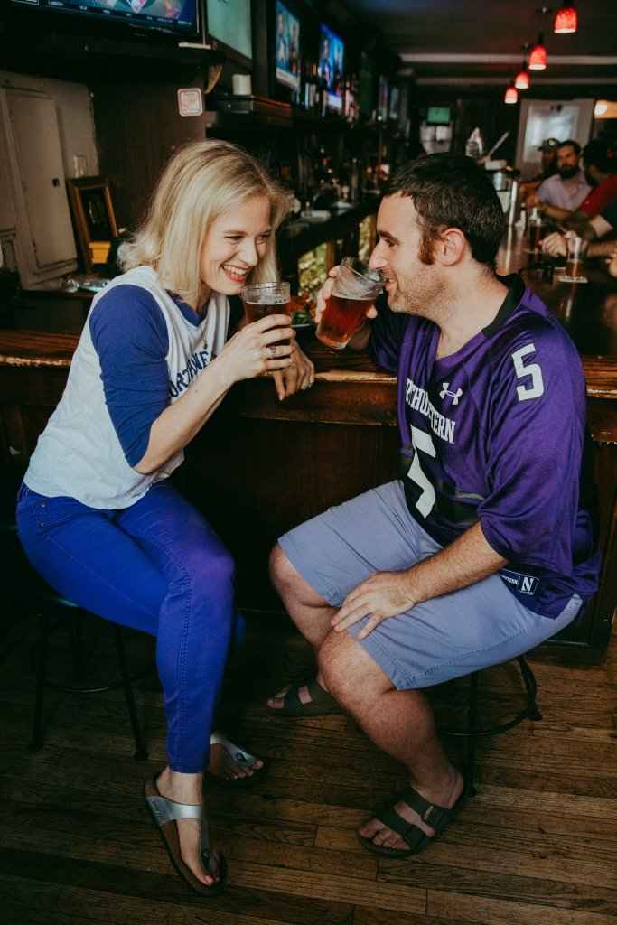 False Lashes for the Engagement Photos? - 5