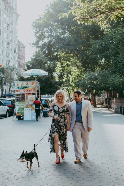 False Lashes for the Engagement Photos? 4