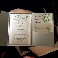 DIY wedding invitations