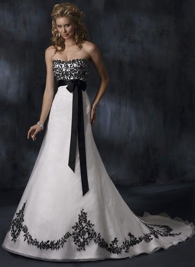 Black Wedding Dress 1