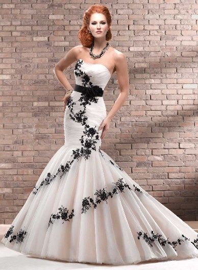 Black Wedding Dress 2