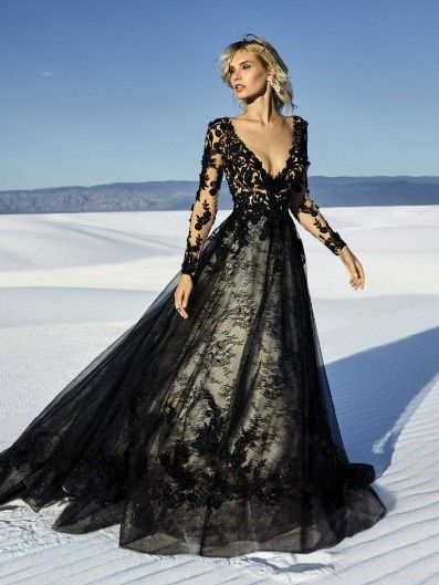 Black Wedding Dress 4