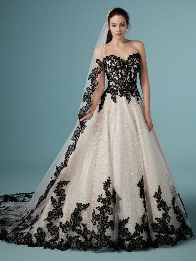 Black Wedding Dress 5