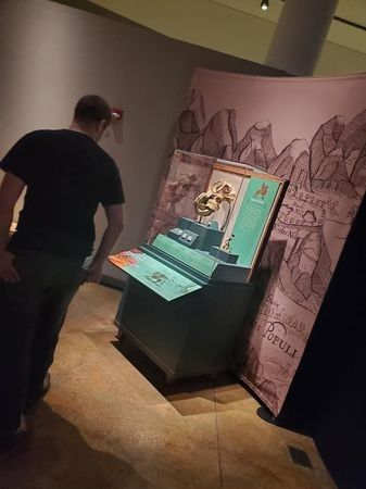 proposed at a museum