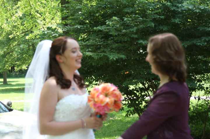 Cute Idea! First Look With Your Dad or Mom?