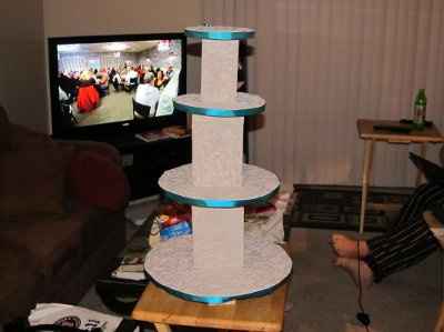 DIY cake stand