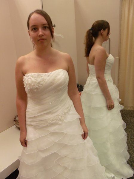 While getting my alterations, I got some new pics!